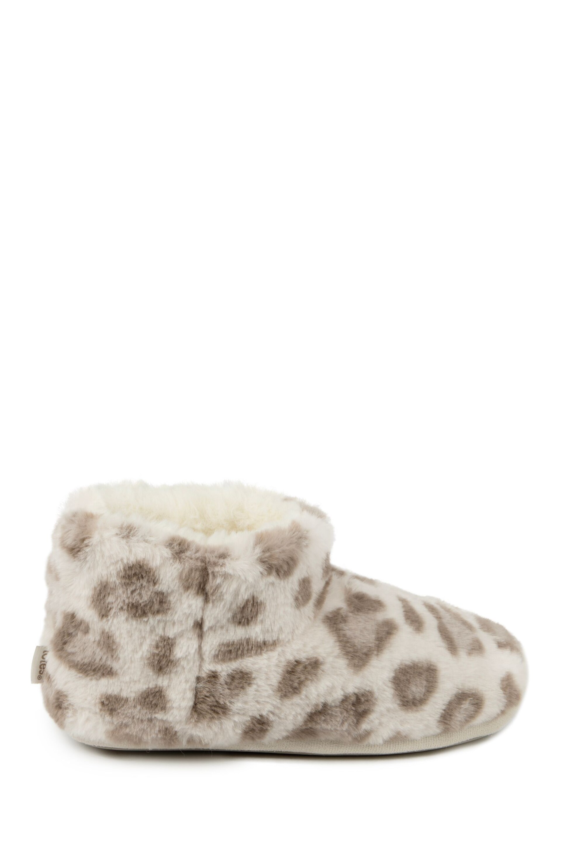Totes Animal Ladies Faux Fur Animal Short Boot Slippers - Image 2 of 5