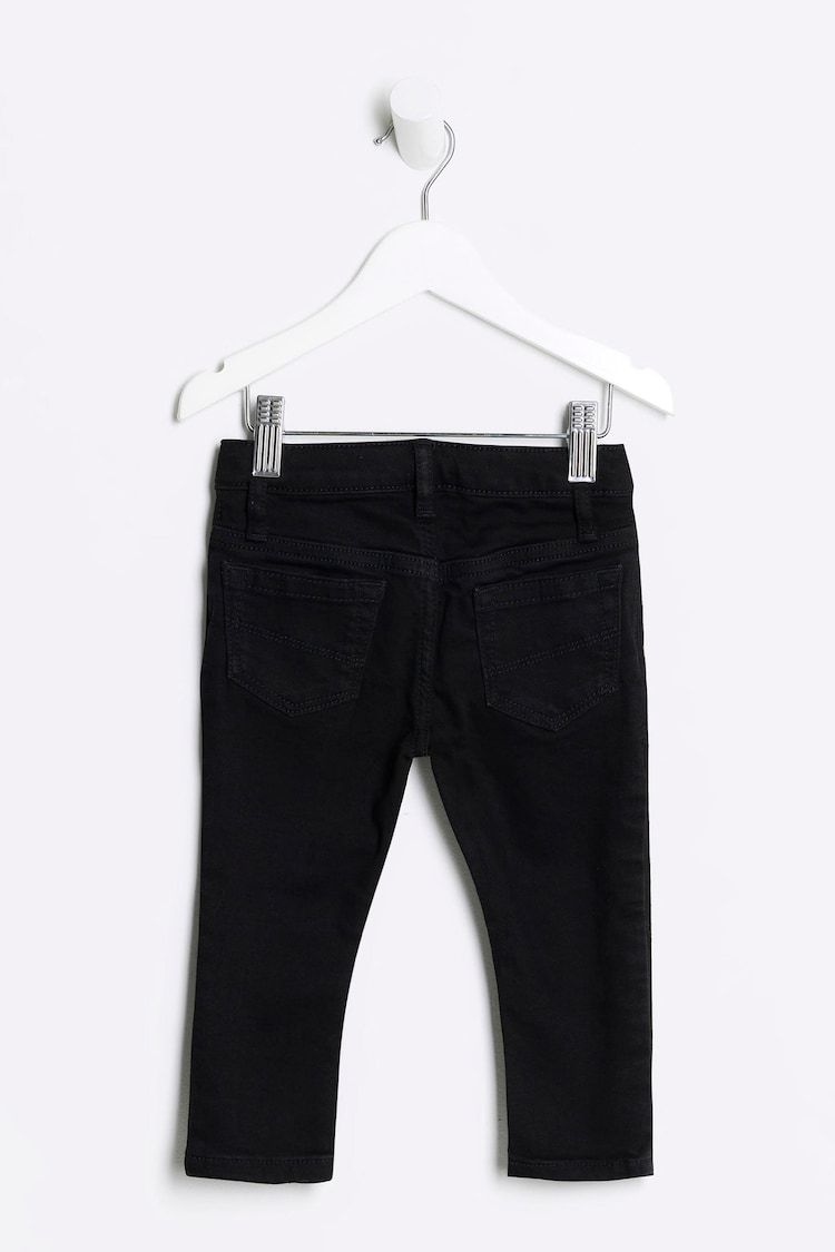 River Island Black Skinny Boys Jeans - Image 2 of 4