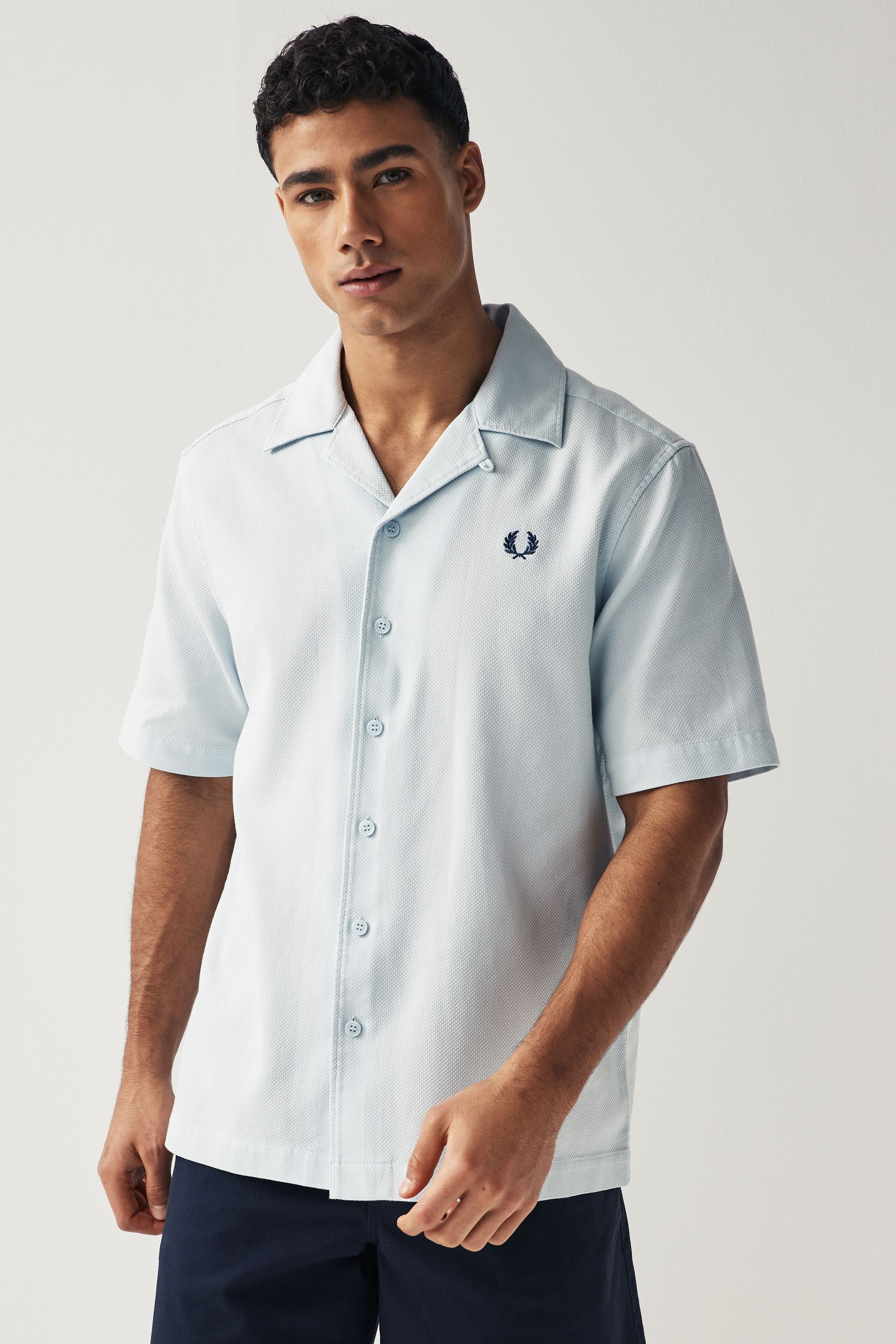 Fred perry short sleeve shirt shop