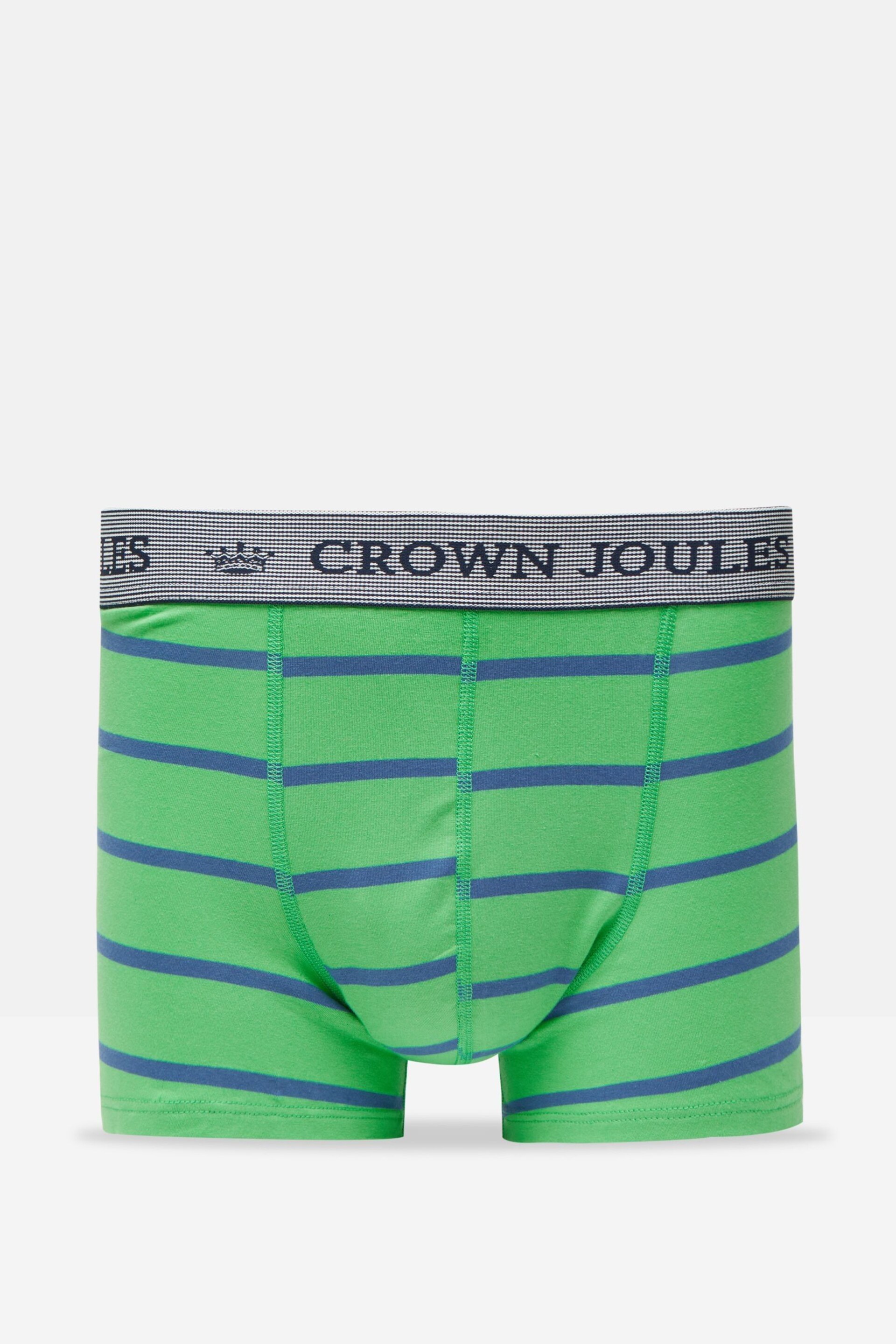 Joules Crown Green Lucky Charm Cotton Boxer Briefs 2 Pack - Image 3 of 4