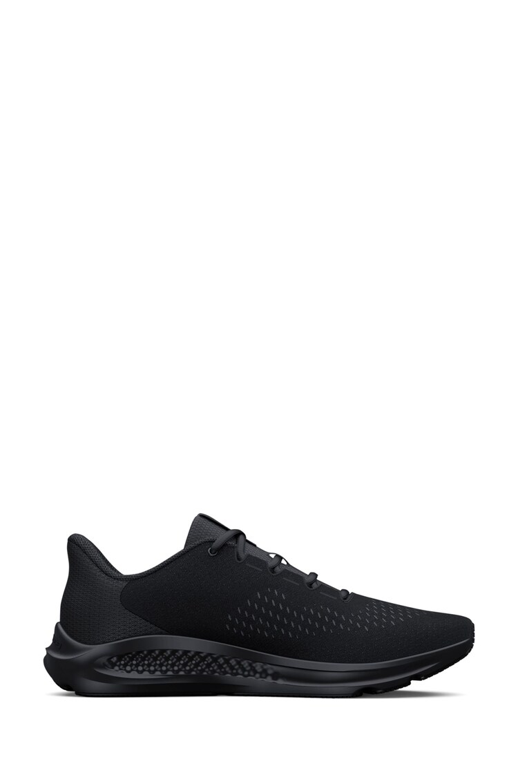 Under Armour Charcoal Black Charged Pursuit 3 Trainers - Image 1 of 6