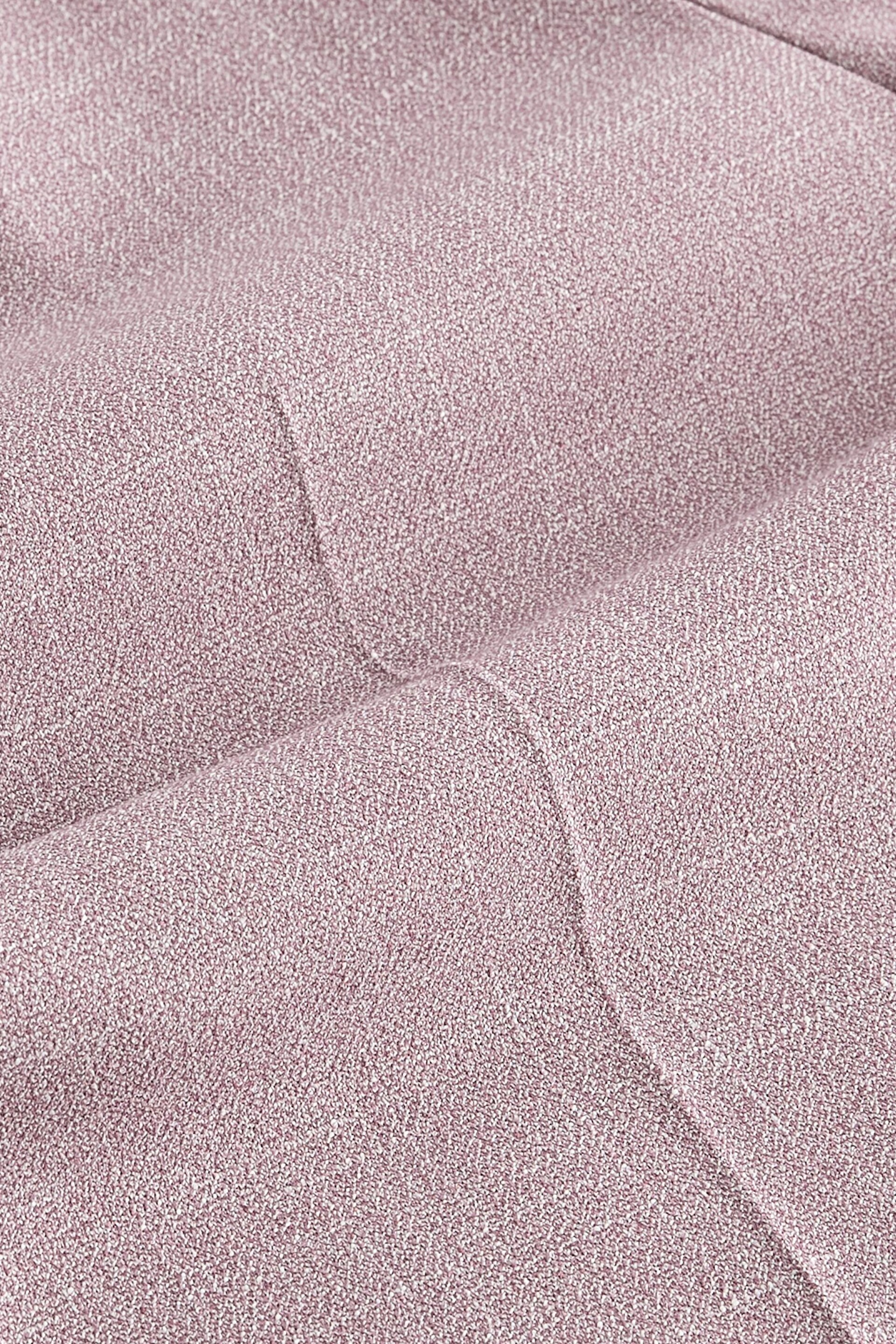 Pink Slim Tapered Textured Side Adjuster Trousers - Image 8 of 8