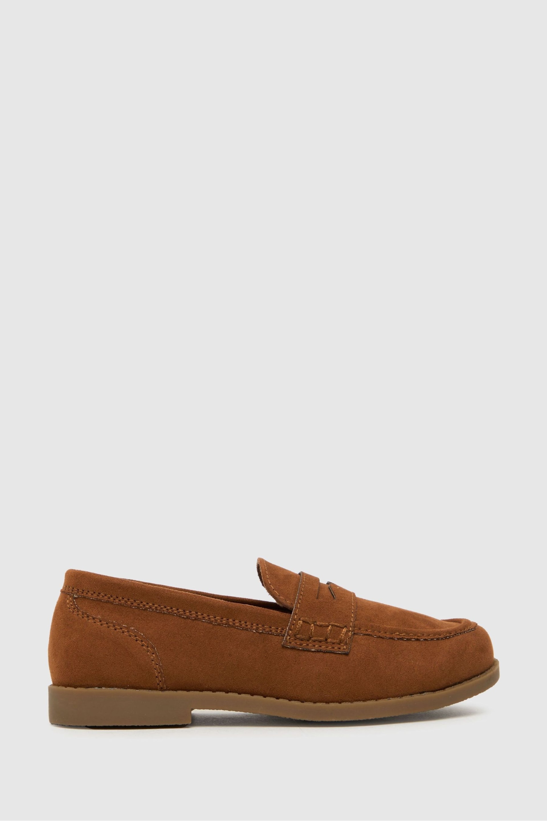 Schuh Junior Lightning Brown Loafers - Image 1 of 2