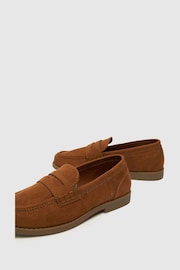 Schuh Junior Lightning Brown Loafers - Image 2 of 2