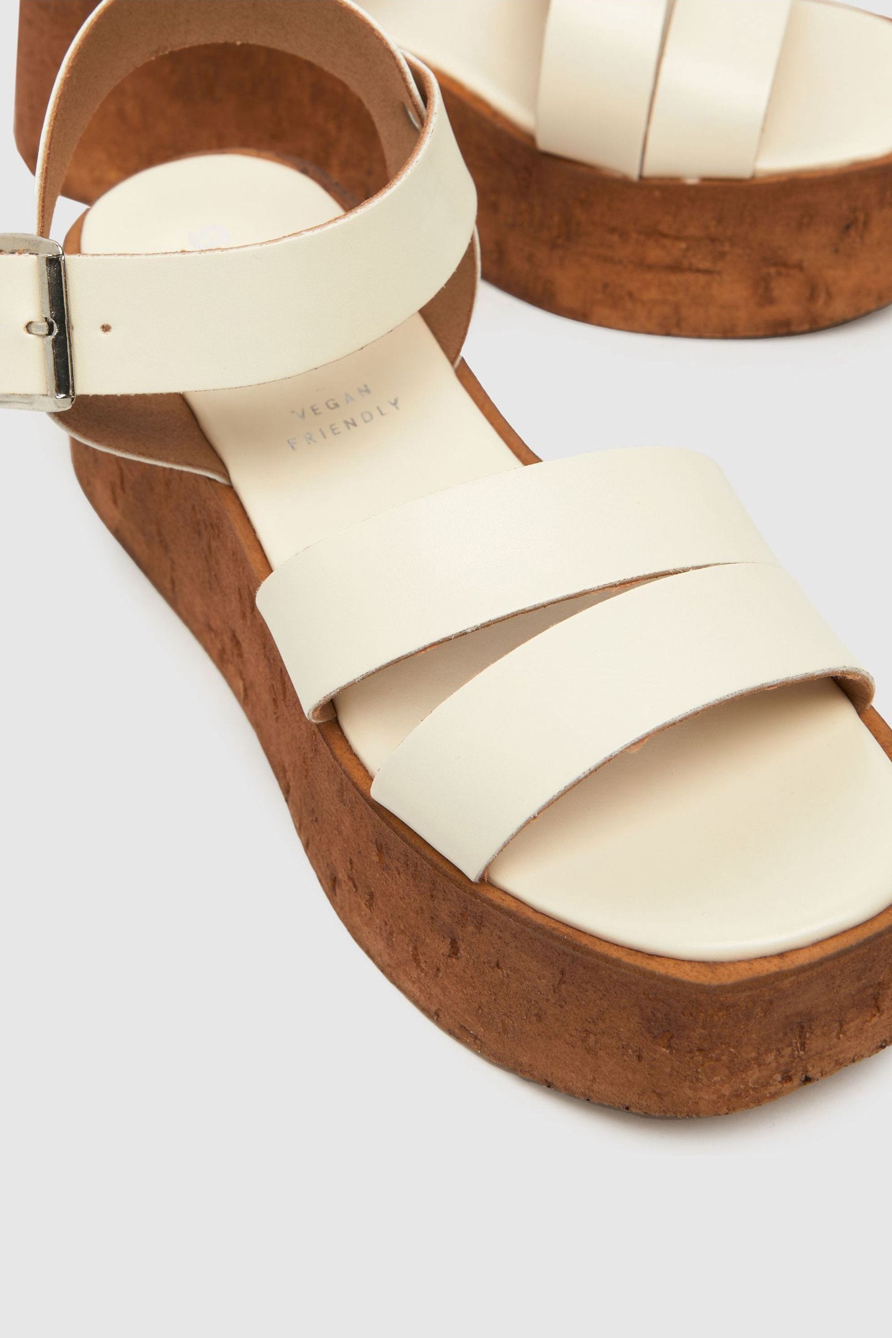 Buy Schuh Viola Cork Wedges from Next USA
