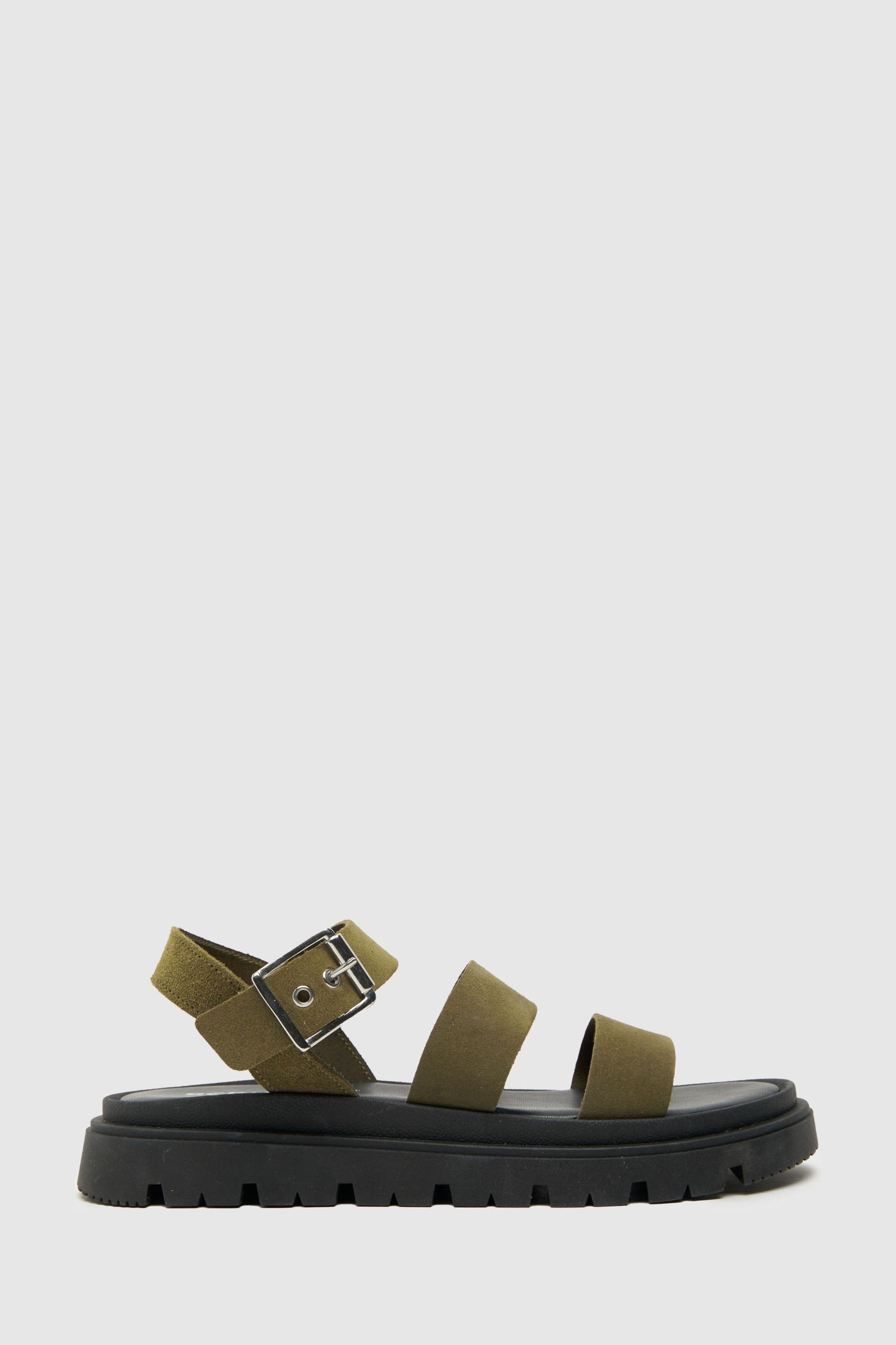 Schuh Tina Chunky Leather Sandals - Image 1 of 4