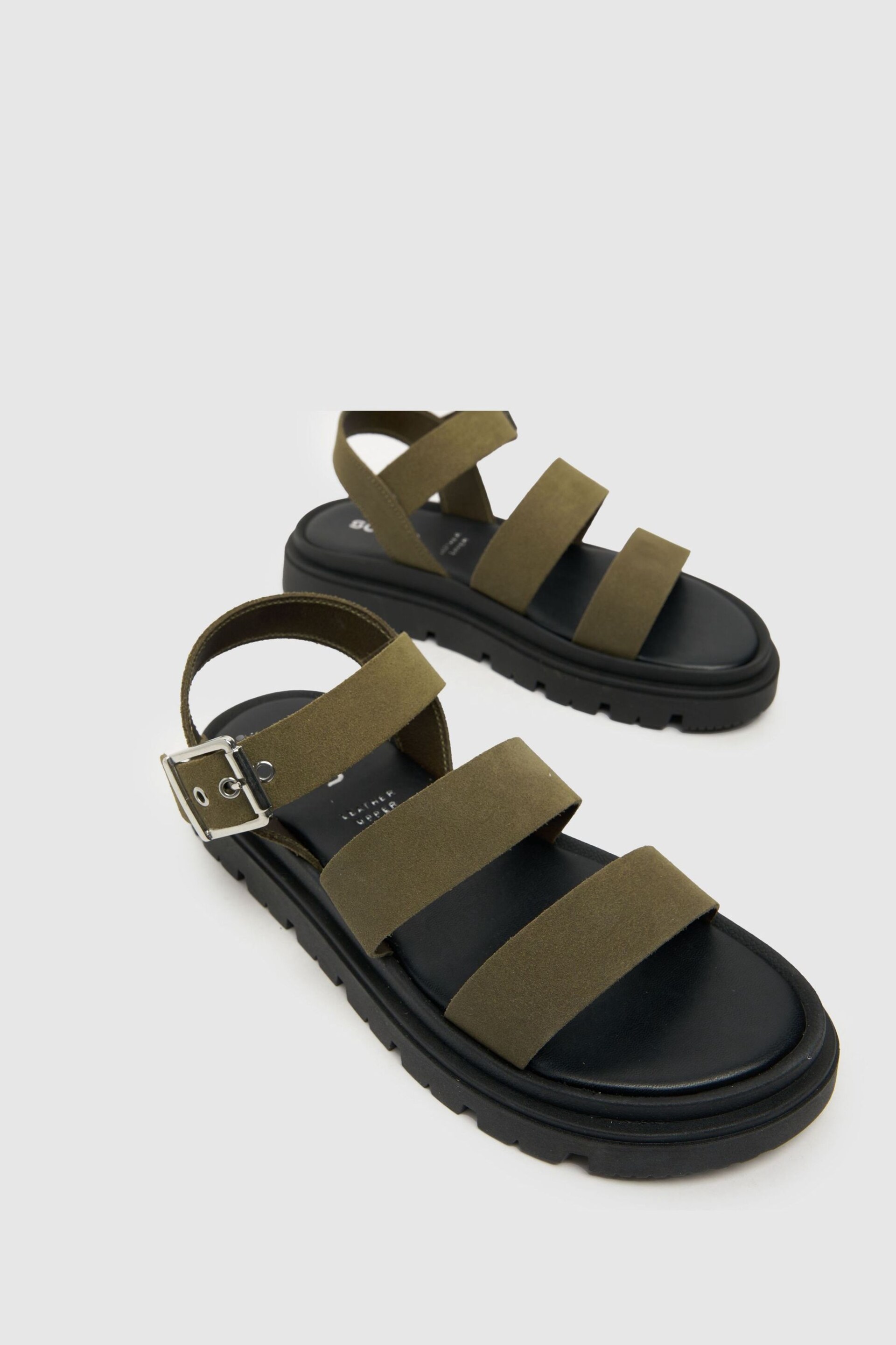 Schuh Tina Chunky Leather Sandals - Image 4 of 4