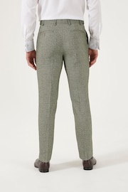 Skopes Green Tailored Fit Jude Tweed Suit: Trousers - Image 3 of 5