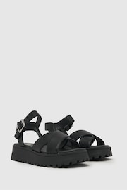 Schuh Wide Fit Tera Cross-Strap Sandals - Image 2 of 4