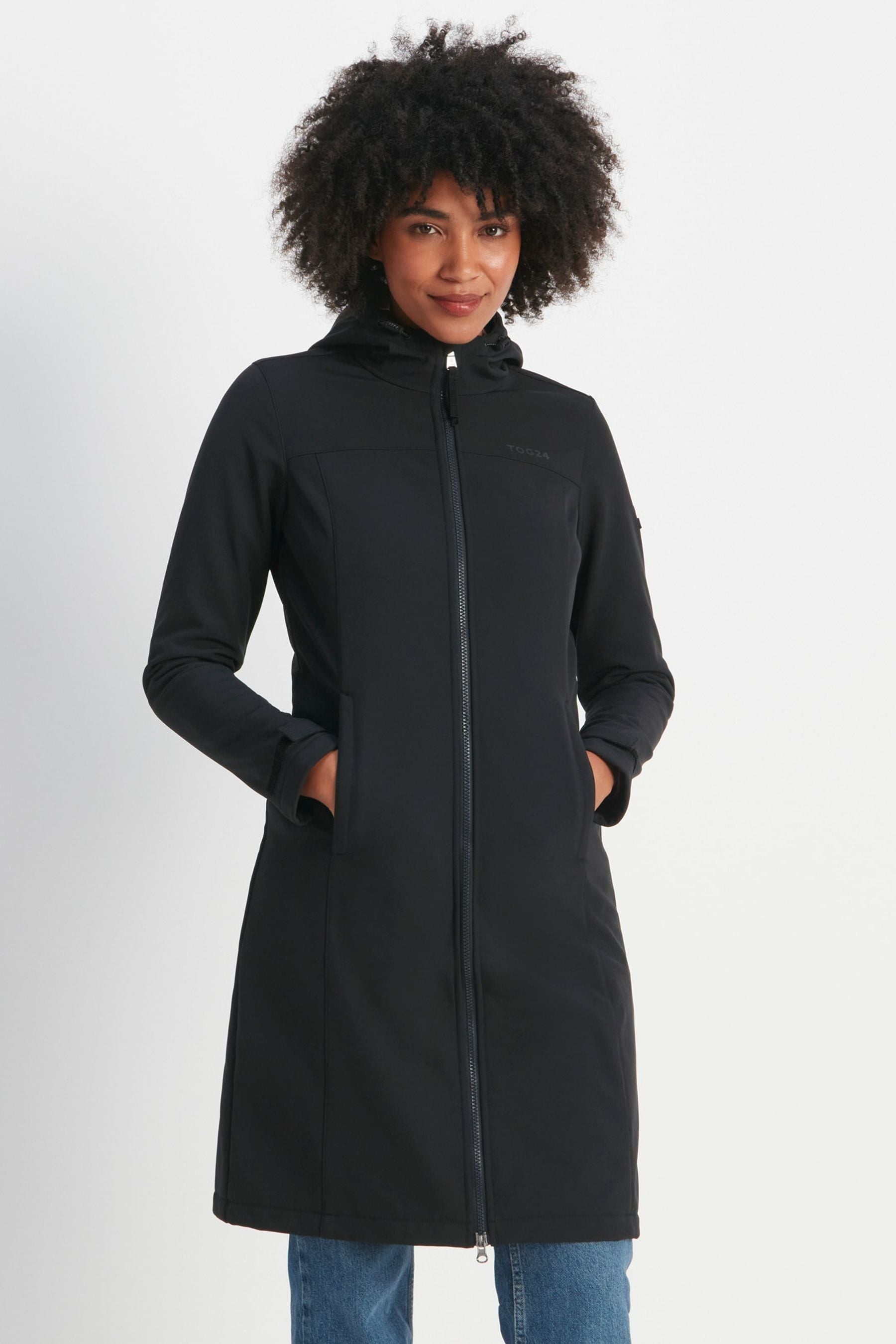 Long softshell coat hot sale