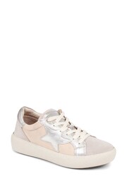 Pavers Van Dal Natural Leather Lace-Up Trainers - Image 2 of 5