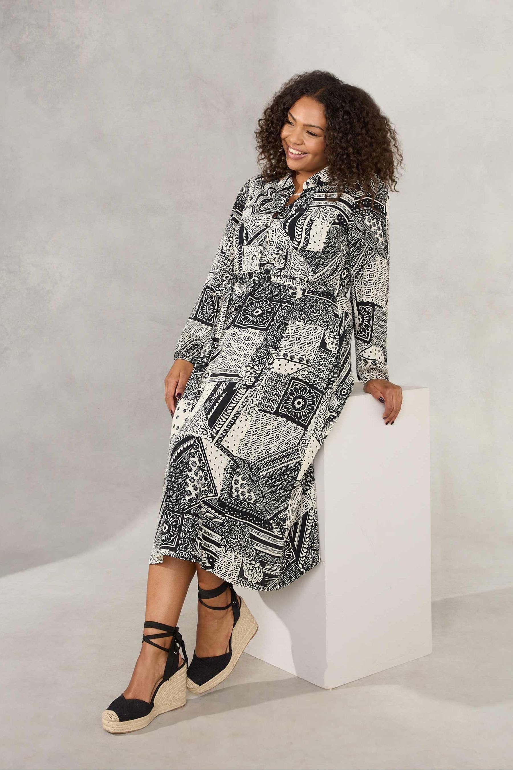 Next patchwork dress clearance