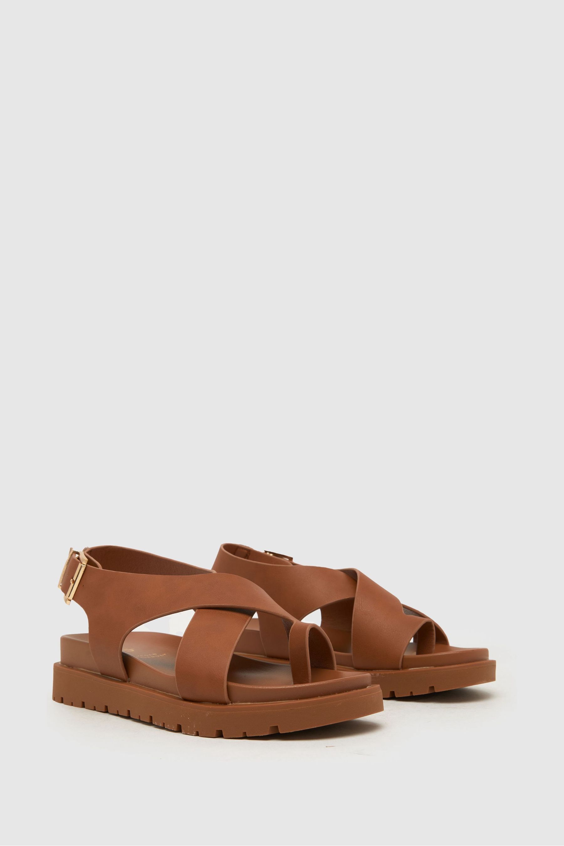 Buy Schuh Thora Toe Loop Sandals from Next Luxembourg