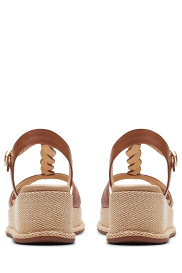 Buy Clarks Brown Leather Kimmei Twist Sandals from the Next UK 