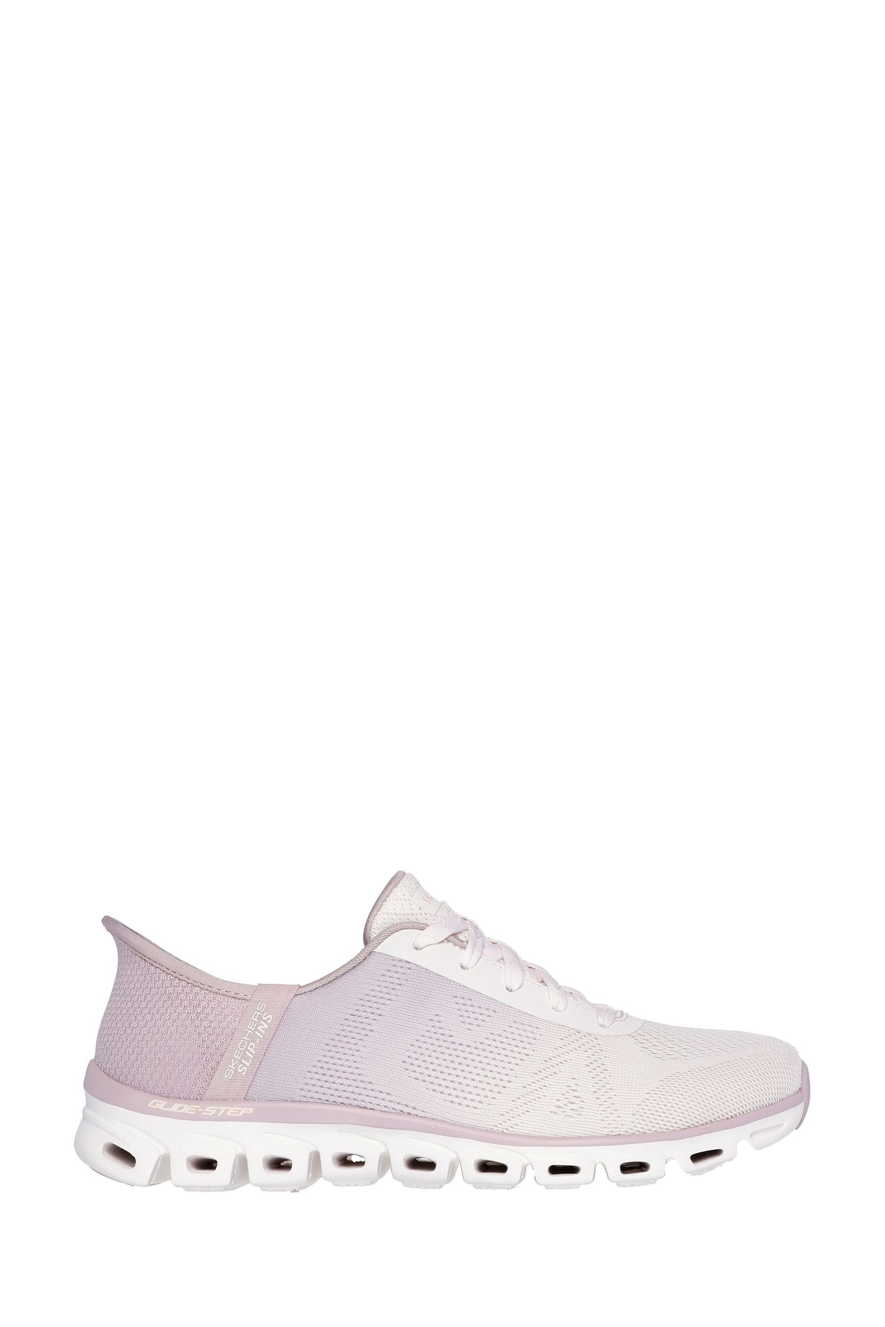 Buy Skechers Purple Glide Step Excite Slip In Trainers from the Next UK online shop