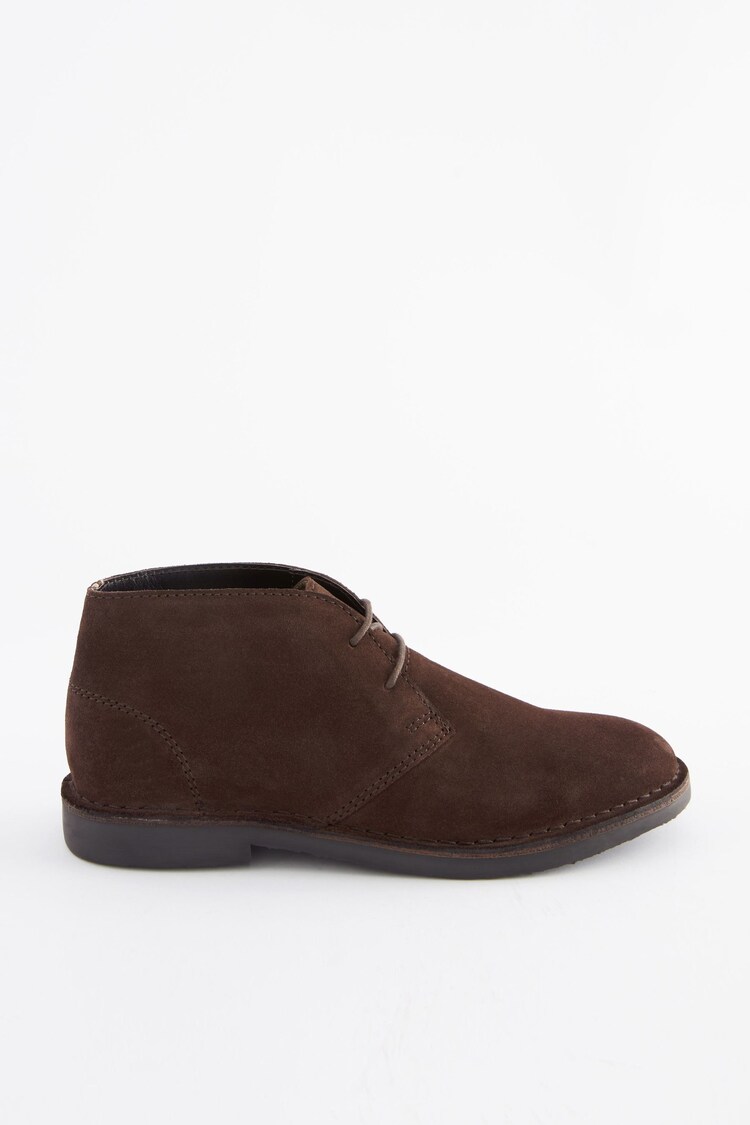 Brown Desert Boots - Image 3 of 7