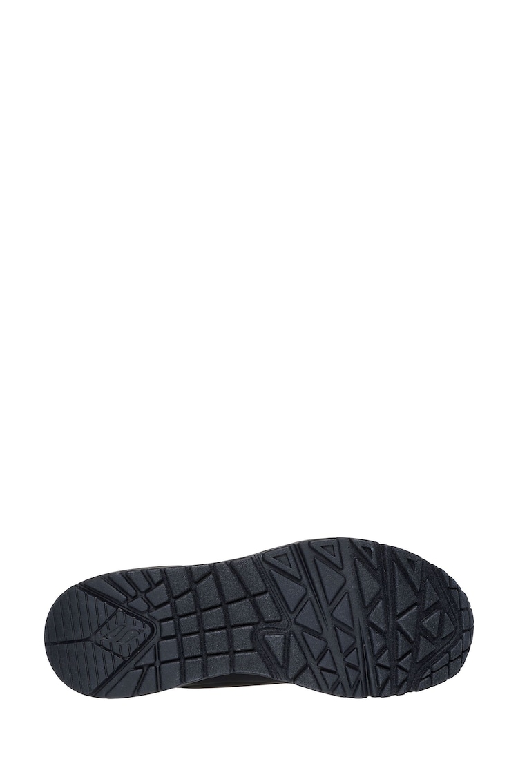 Skechers Black Uno Pop Back Trainers - Image 5 of 5