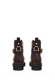 Radley London Buckleberry Lane Chunky Buckle Brown Boots - Image 2 of 3