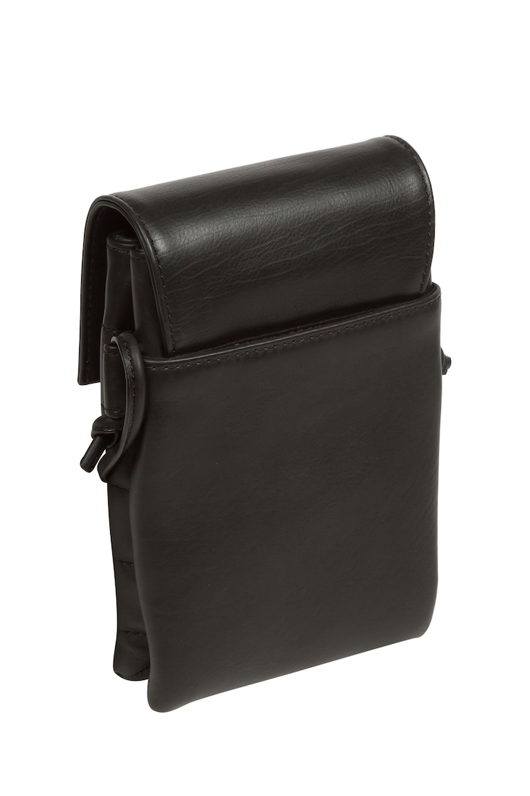 Pure Luxuries London Lilian Nappa Leather Cross Body Phone Bag - Image 2 of 7