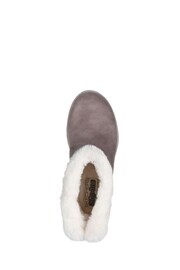 Skechers Brown On The Go Joy Cozy Dream Slip In Boots - Image 4 of 5