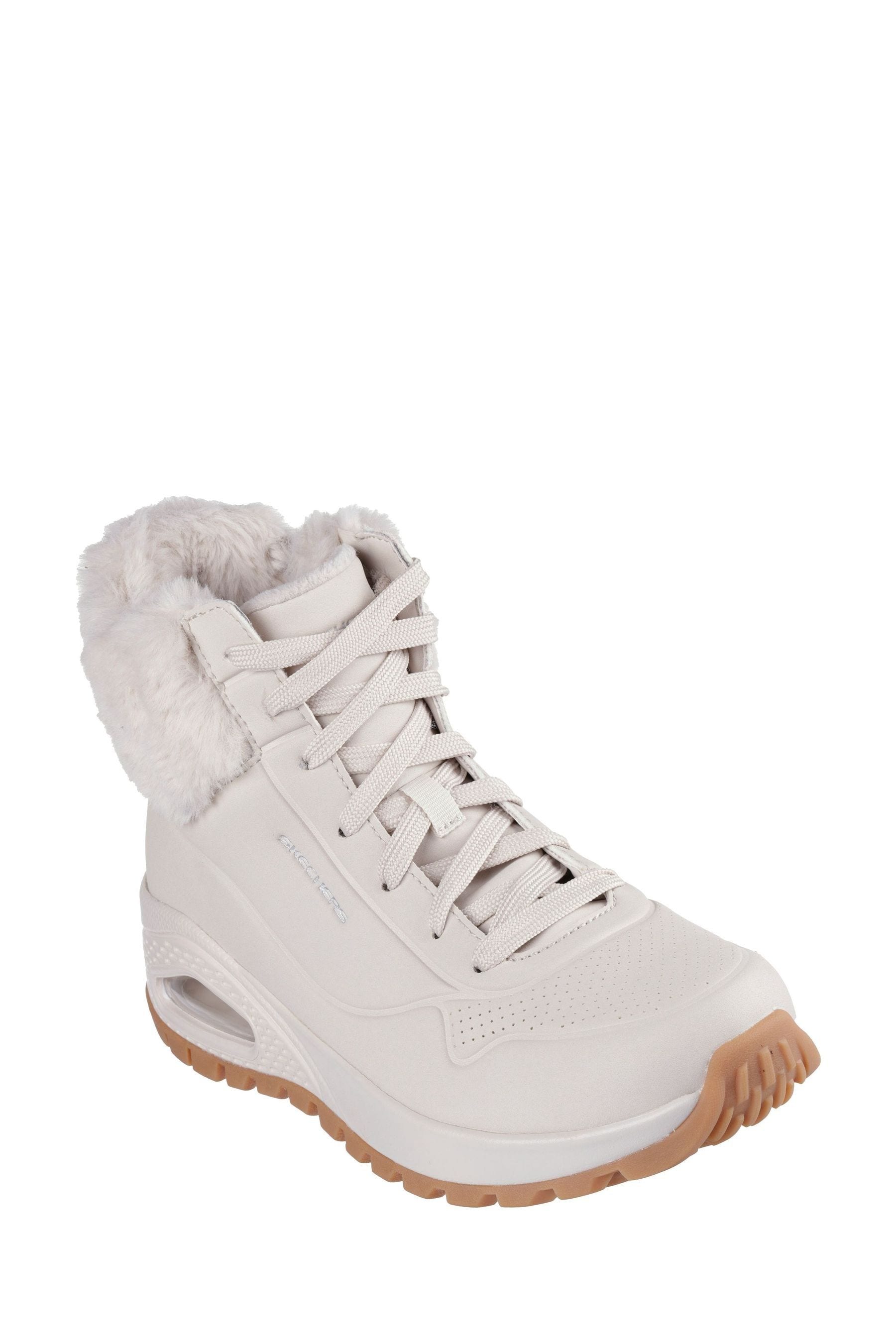 Buy Skechers White Uno Rugged Fall Air Boots from the Next UK online shop