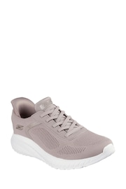 Skechers Natural Bobs Squad Chaos Current Muse Slip In Trainers - Image 1 of 3