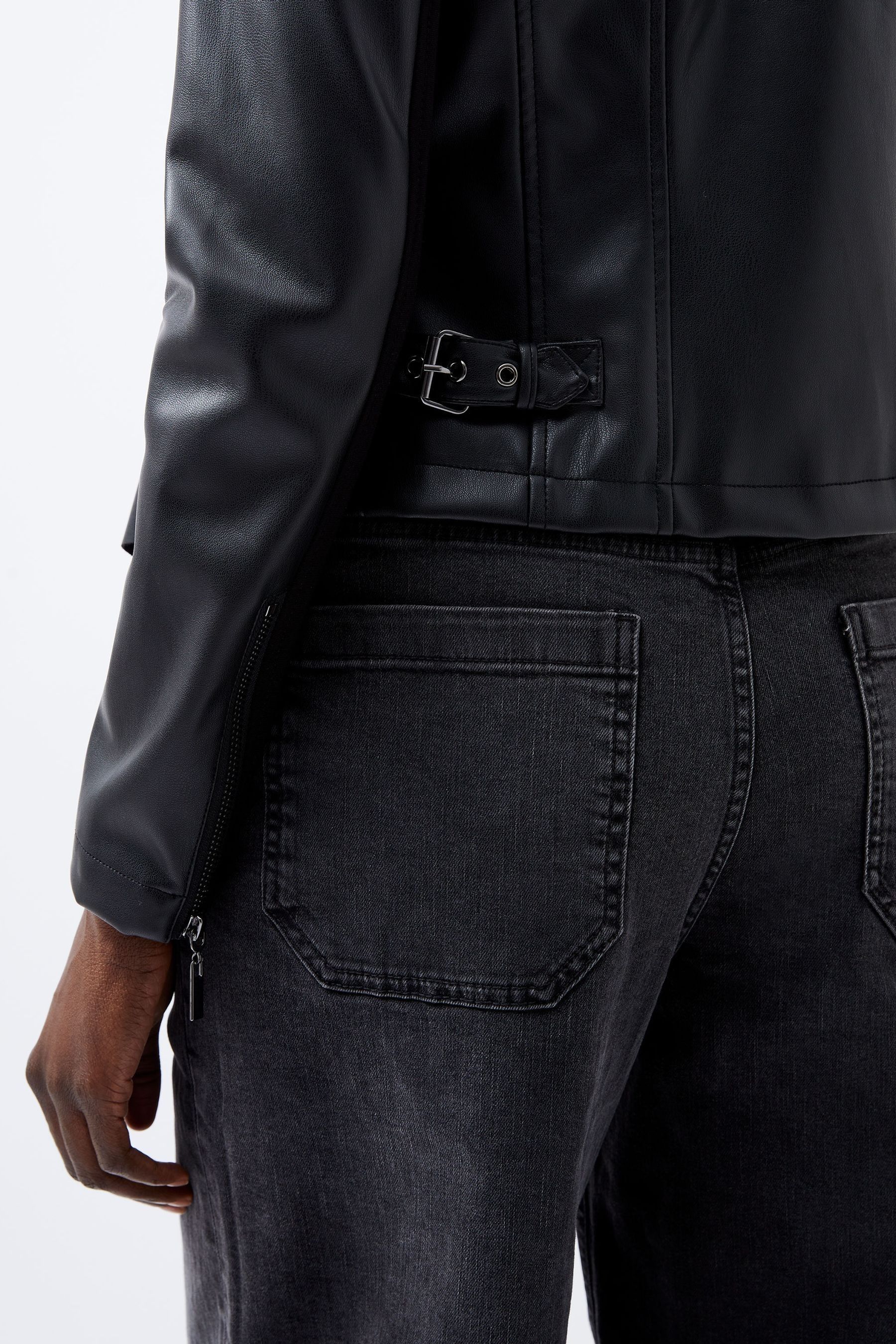 Buy French Connection Black Stephanie Waterfall Front Jacket from