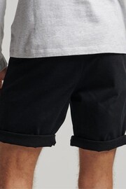 Superdry Black Officer Chino Shorts - Image 3 of 6
