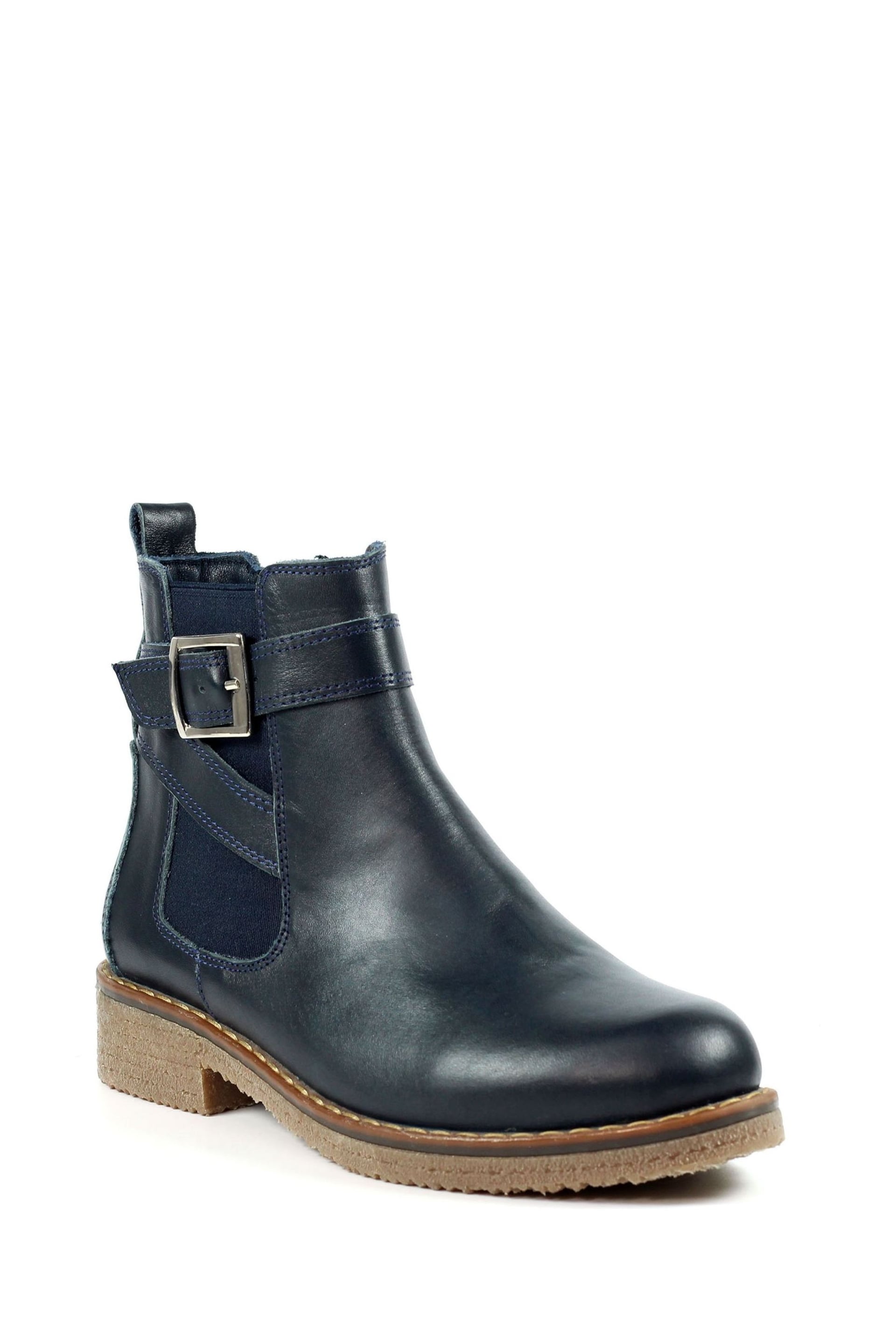 Lunar Navy Blue Lindsay Boots - Image 2 of 8