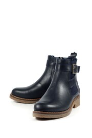 Lunar Navy Blue Lindsay Boots - Image 4 of 8