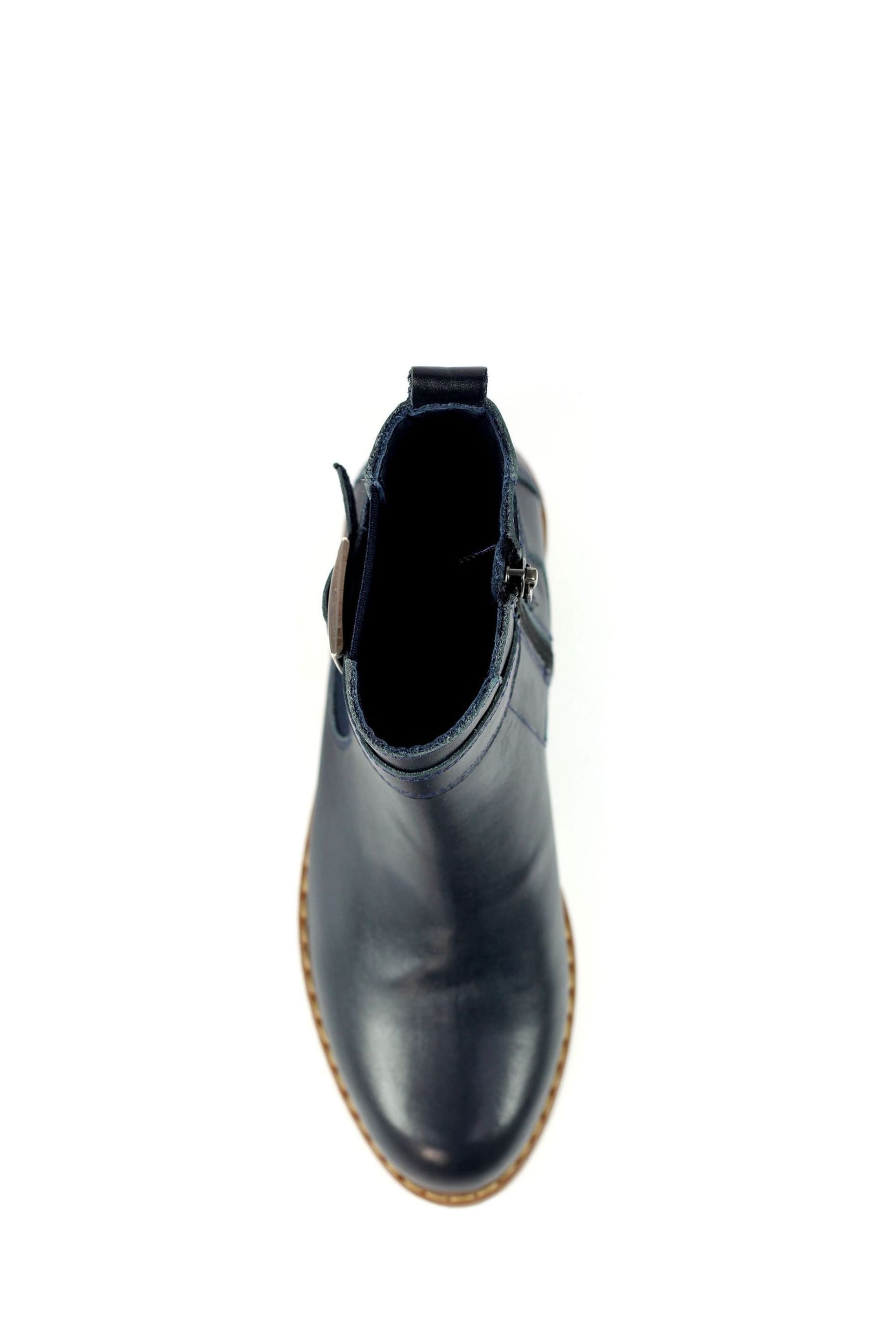 Lunar Navy Blue Lindsay Boots - Image 7 of 8