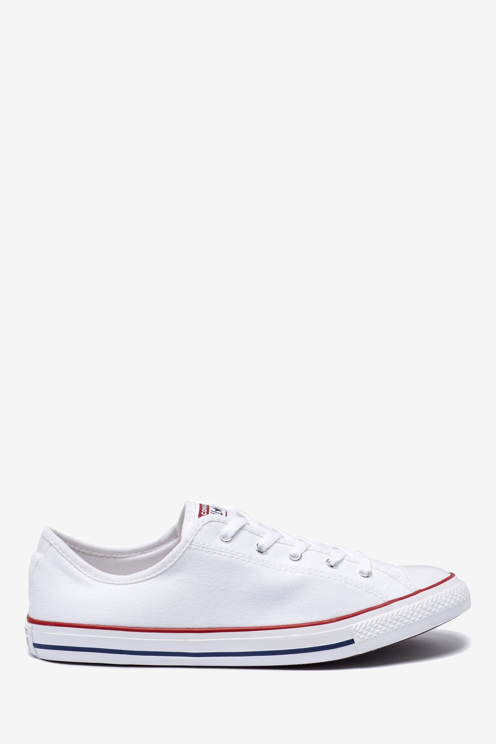 Converse White Dainty Trainers - Image 1 of 5