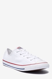 Converse White Dainty Trainers - Image 2 of 5