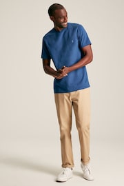 Joules Denton Blue Jersey Crew Neck T-Shirt - Image 2 of 5