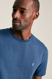 Joules Denton Blue Jersey Crew Neck T-Shirt - Image 4 of 5