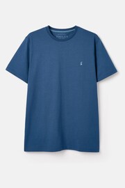 Joules Denton Blue Jersey Crew Neck T-Shirt - Image 5 of 5