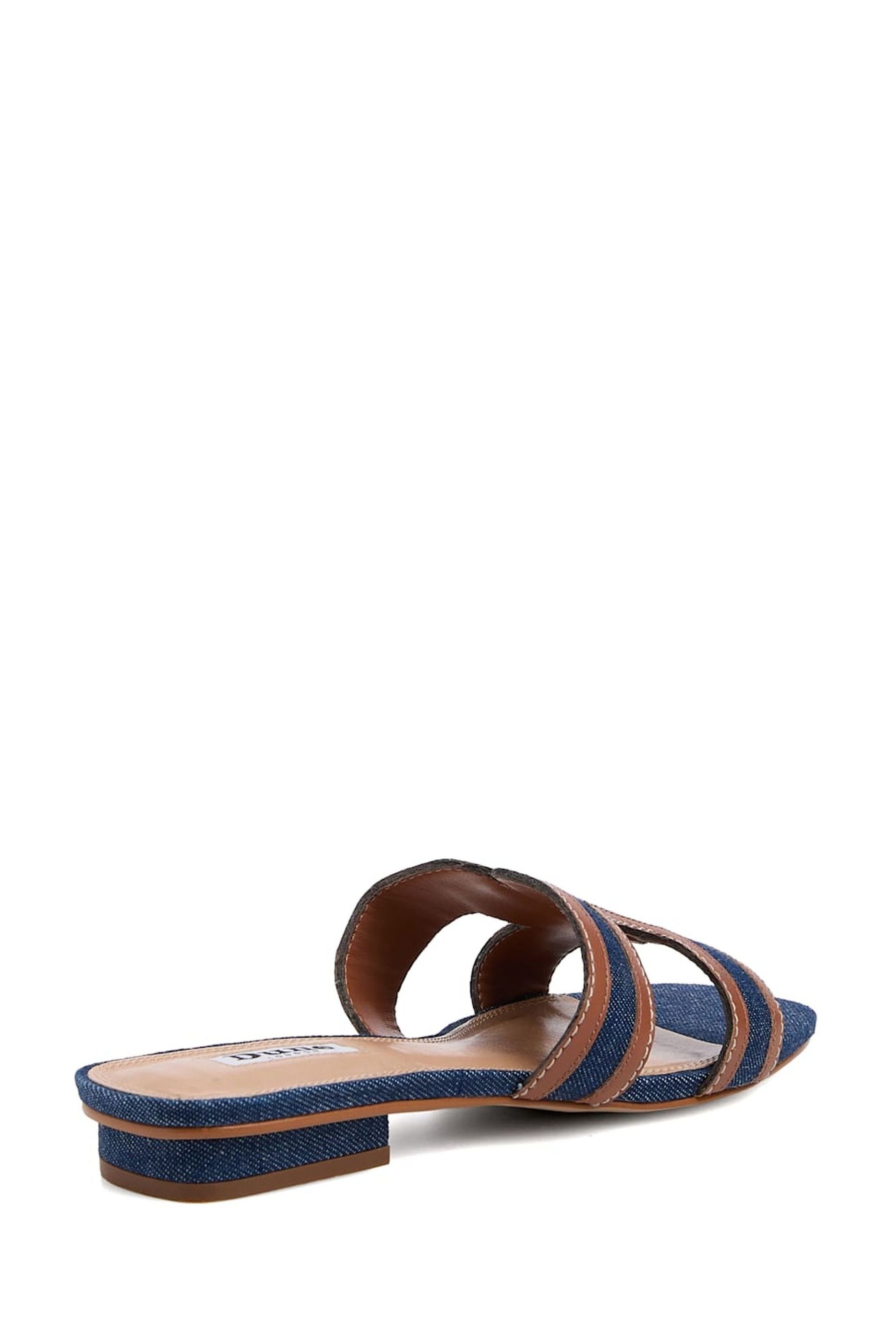 Buy Dune London Blue Regular Fit Loupe Smart Slider Sandals from Next Canada