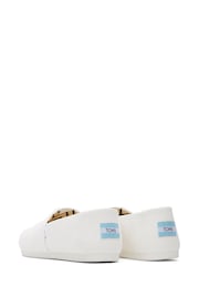 TOMS Alpargata Classic Vegan Recycled Cotton Shoes - Image 4 of 9