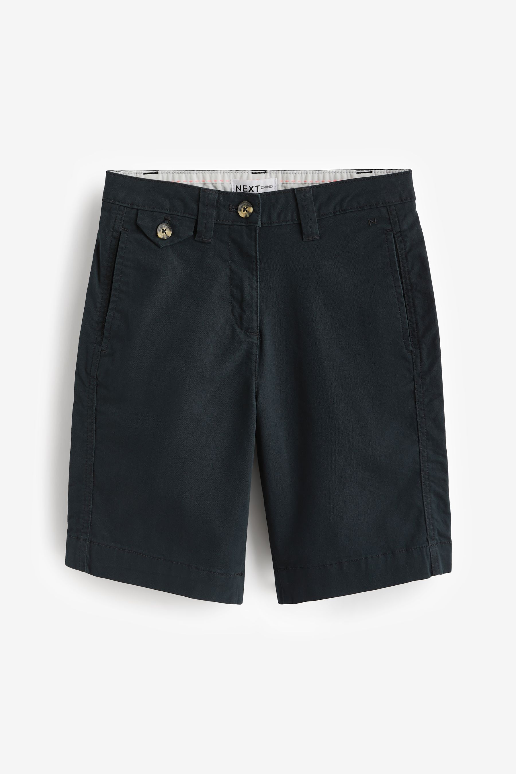 Black chino shorts womens discount