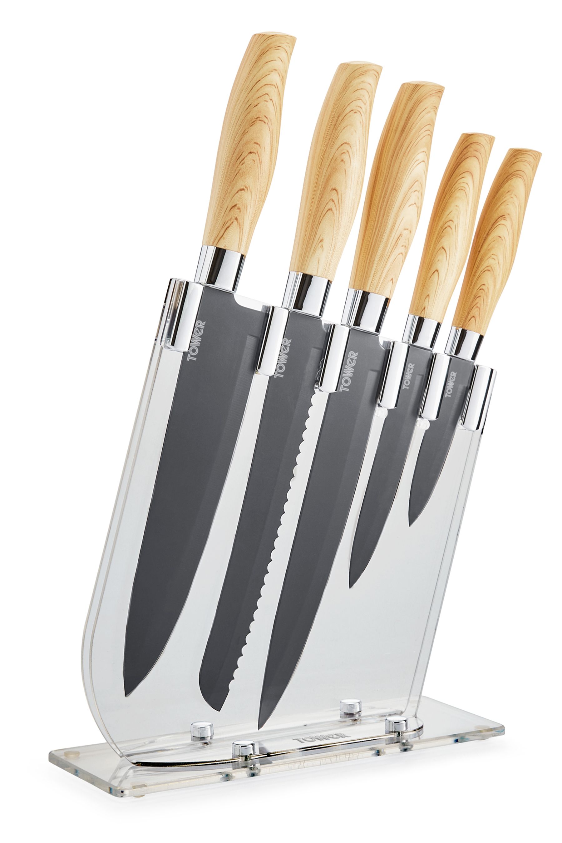 Tower cheap knife set