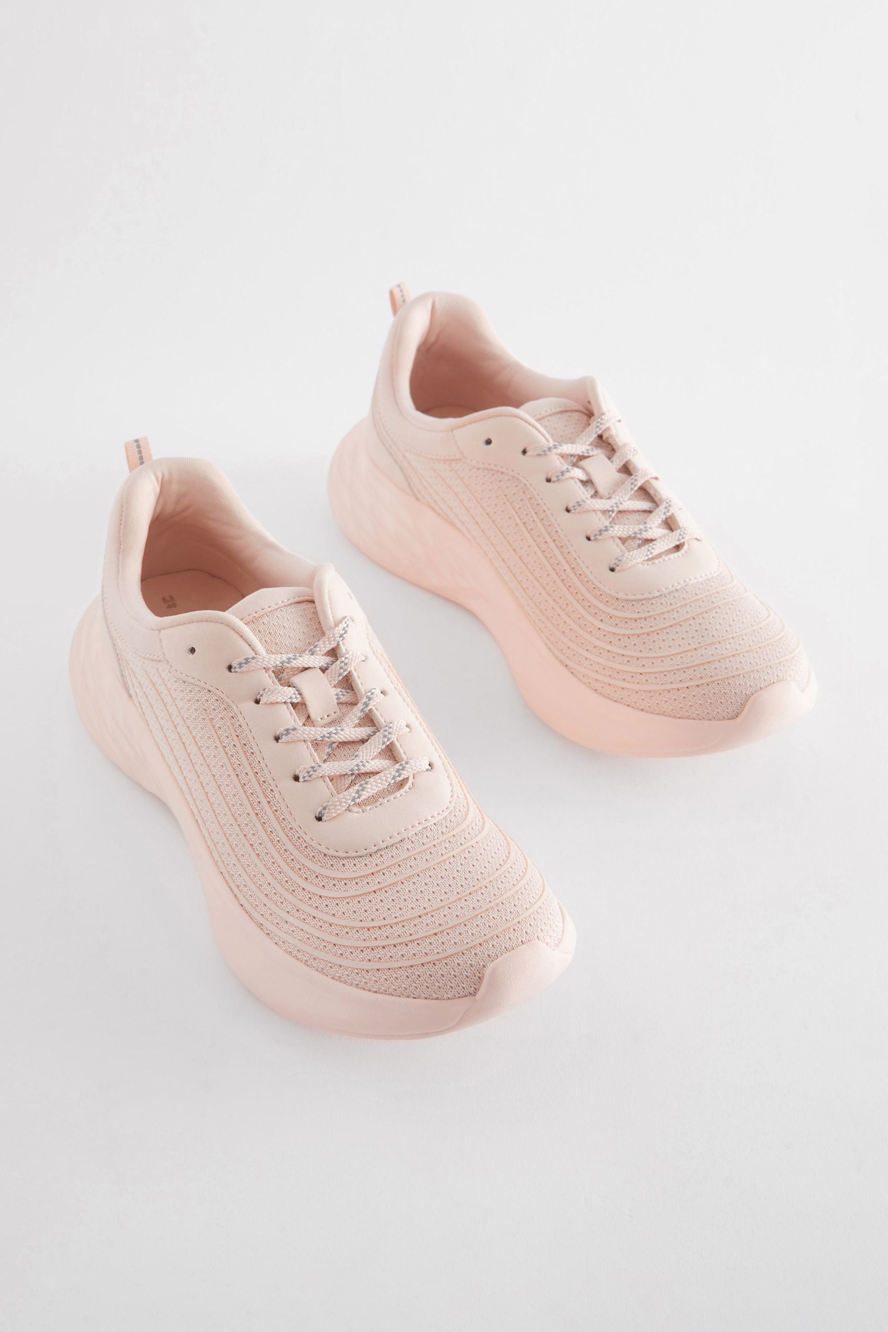 Nude Pink Next Active Sports Gym Trainers