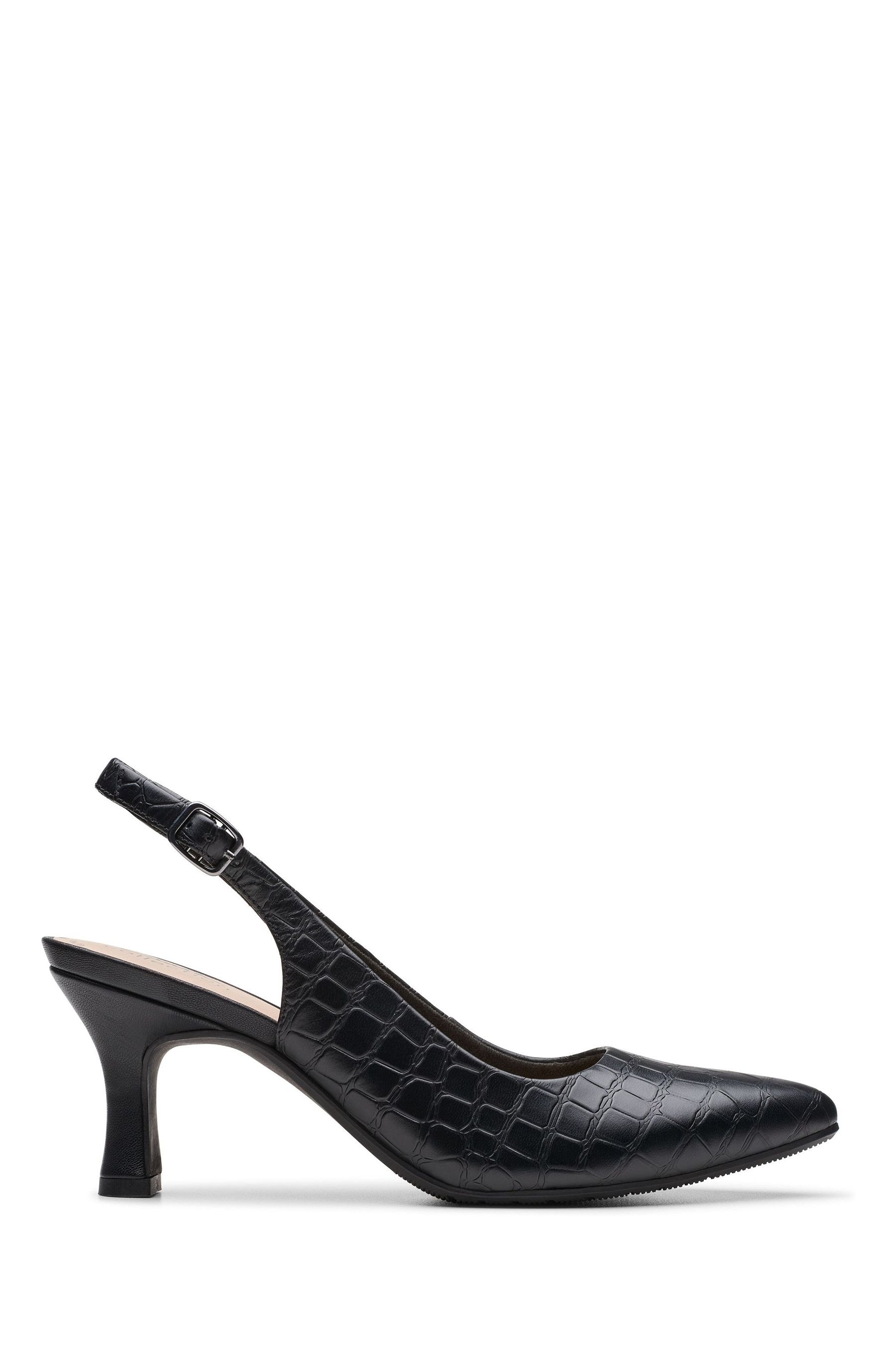Clarks black high heels clearance