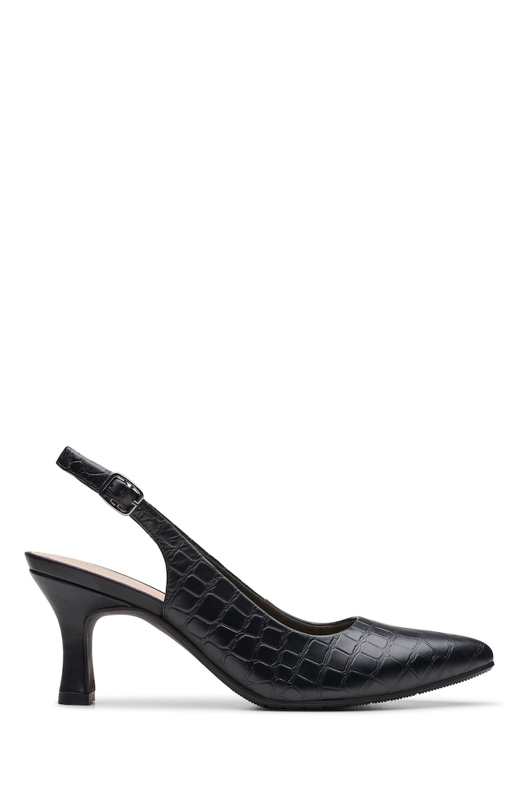 Clarks Black Leather Kataleyna Step Shoes - Image 1 of 6