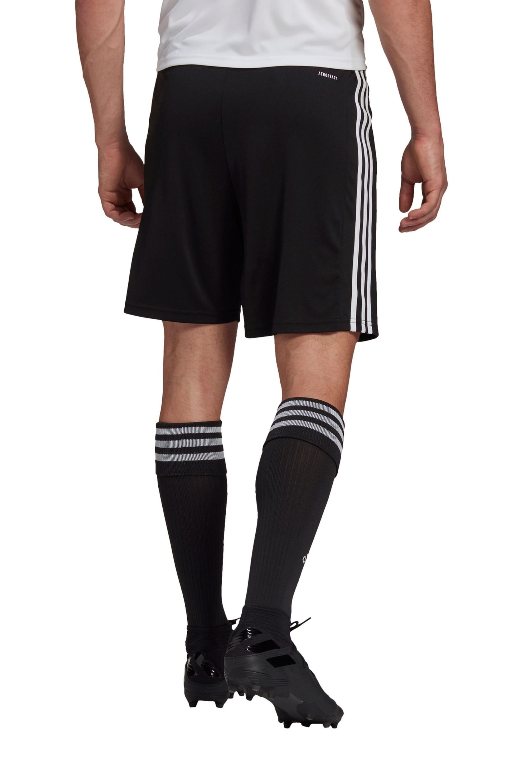 adidas Black Squadra Shorts - Image 2 of 6