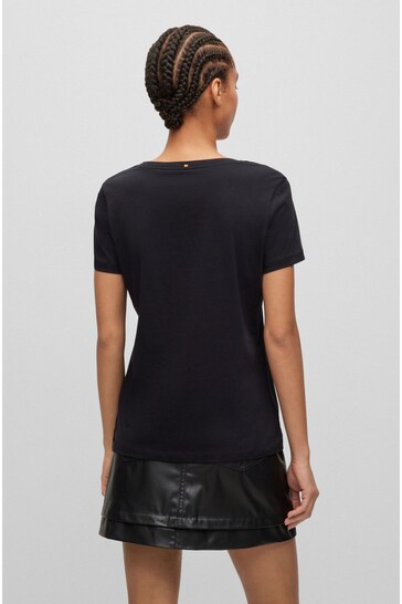 BOSS Black Slim Fit Tonal Logo T-Shirt
