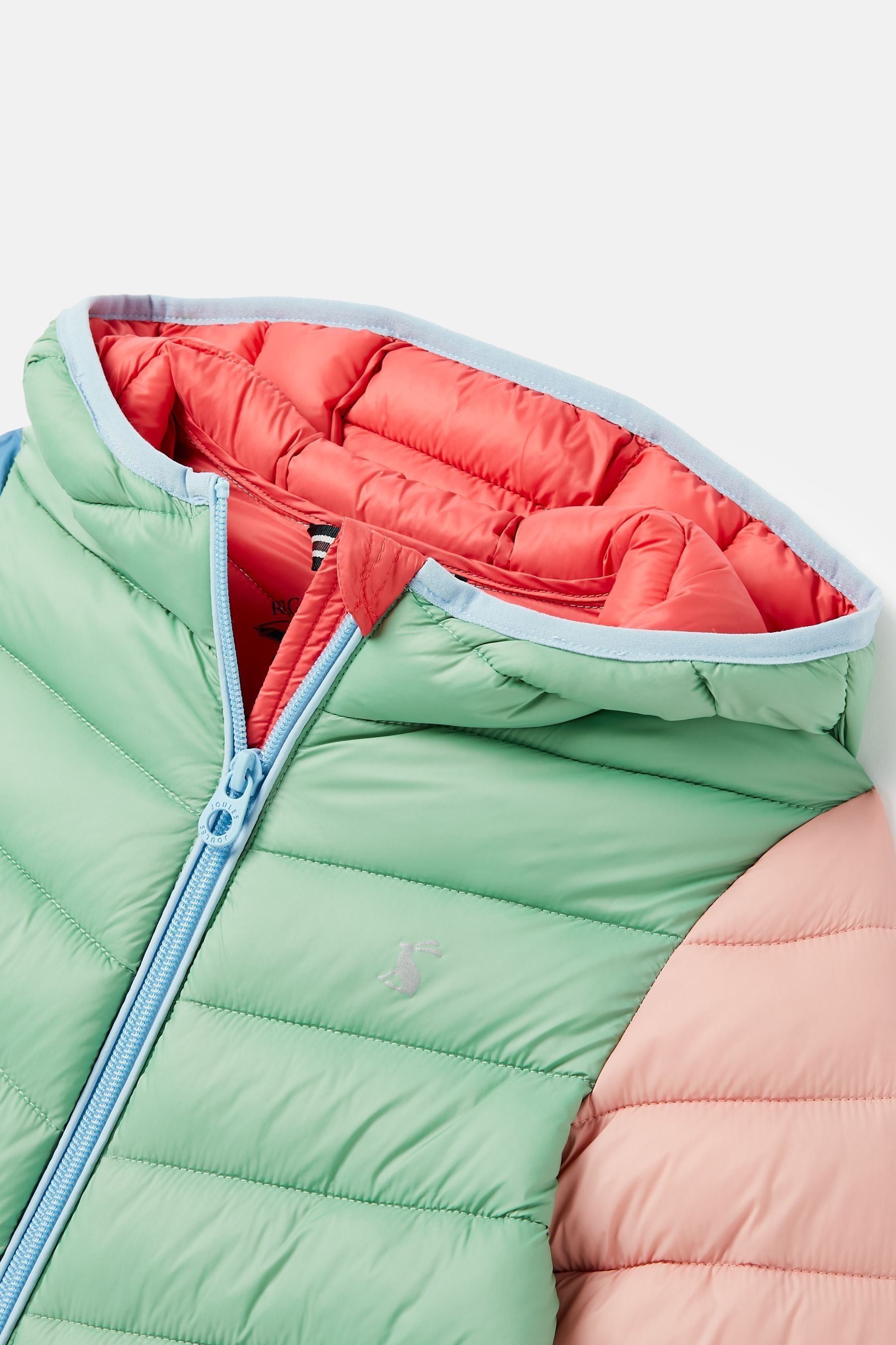 Buy Joules Girls Kinnaird Pink Showerproof Padded Coat from Next USA