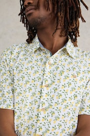 White Stuff White Lemon Printed Shirt - Image 4 of 7