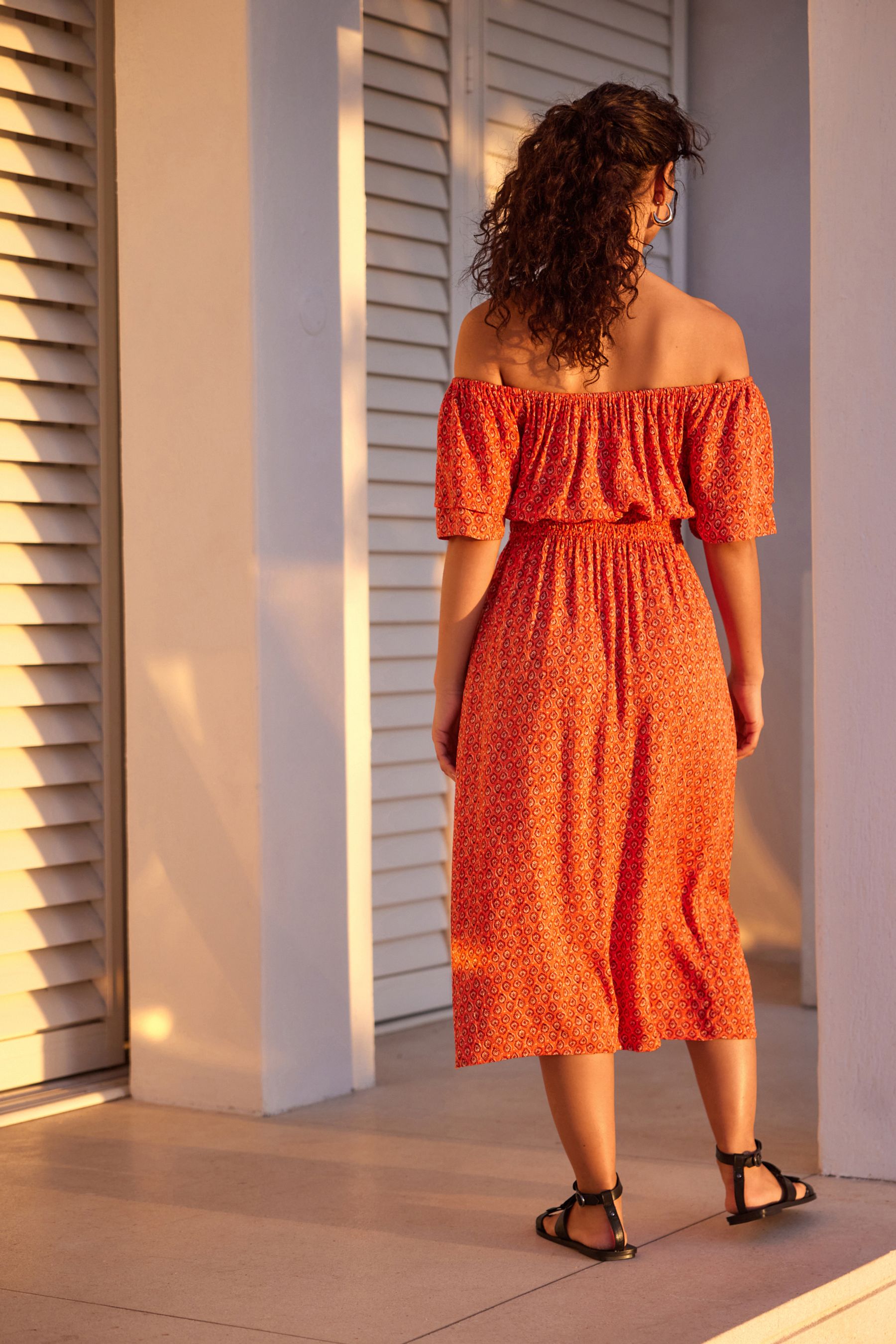 Next coral dress new arrivals