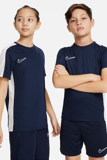 Nike Dark Blue Dri-FIT Academy Training T-Shirt