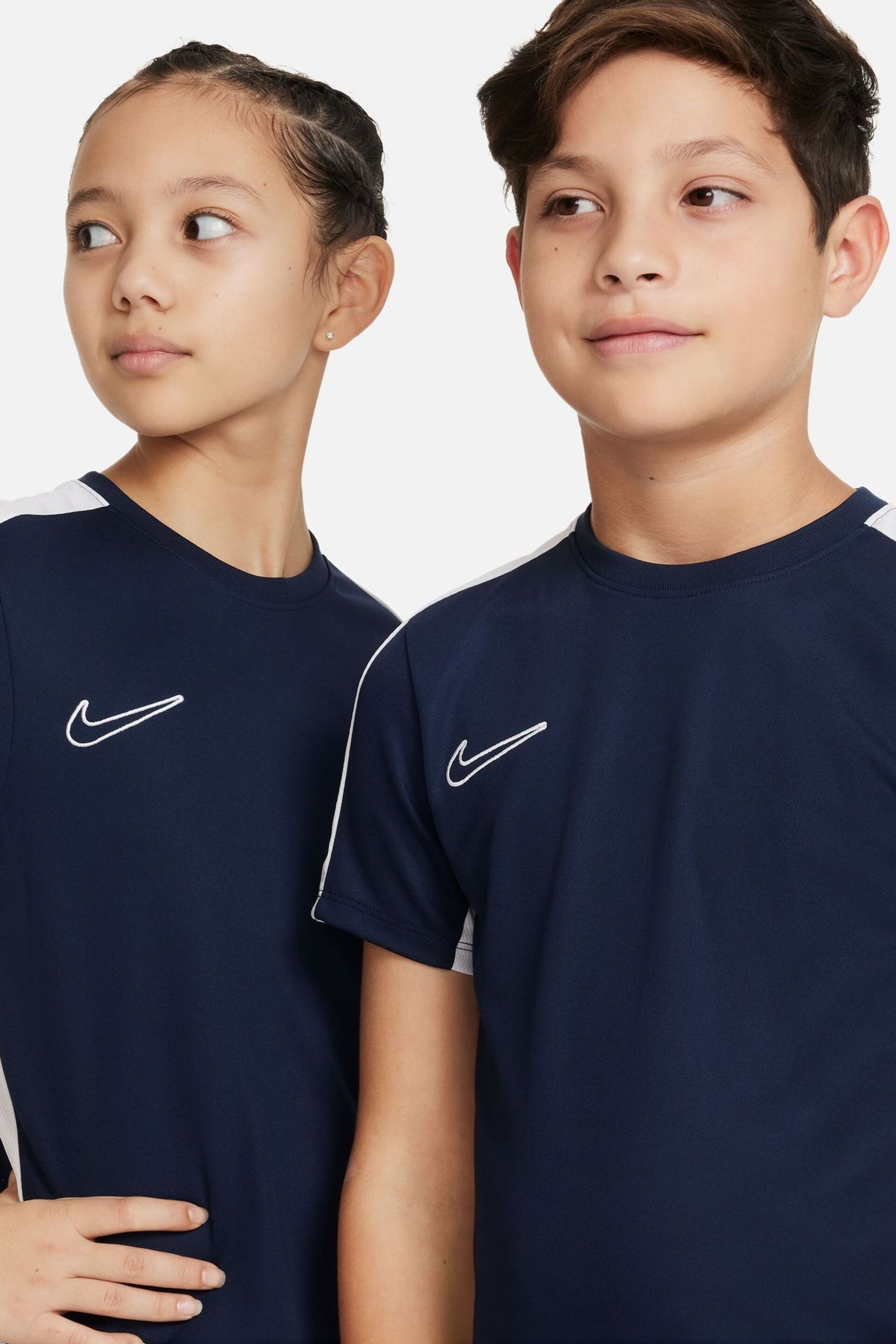 Nike Dark Blue Dri-FIT Academy Training T-Shirt - Image 4 of 4